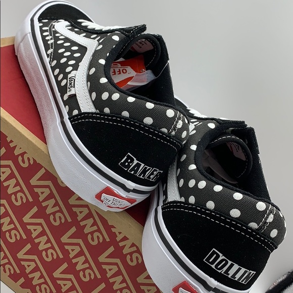 VANS OLD SKOOL PRO BAKER DOLLIN/Polka dots men’s - Picture 11 of 16